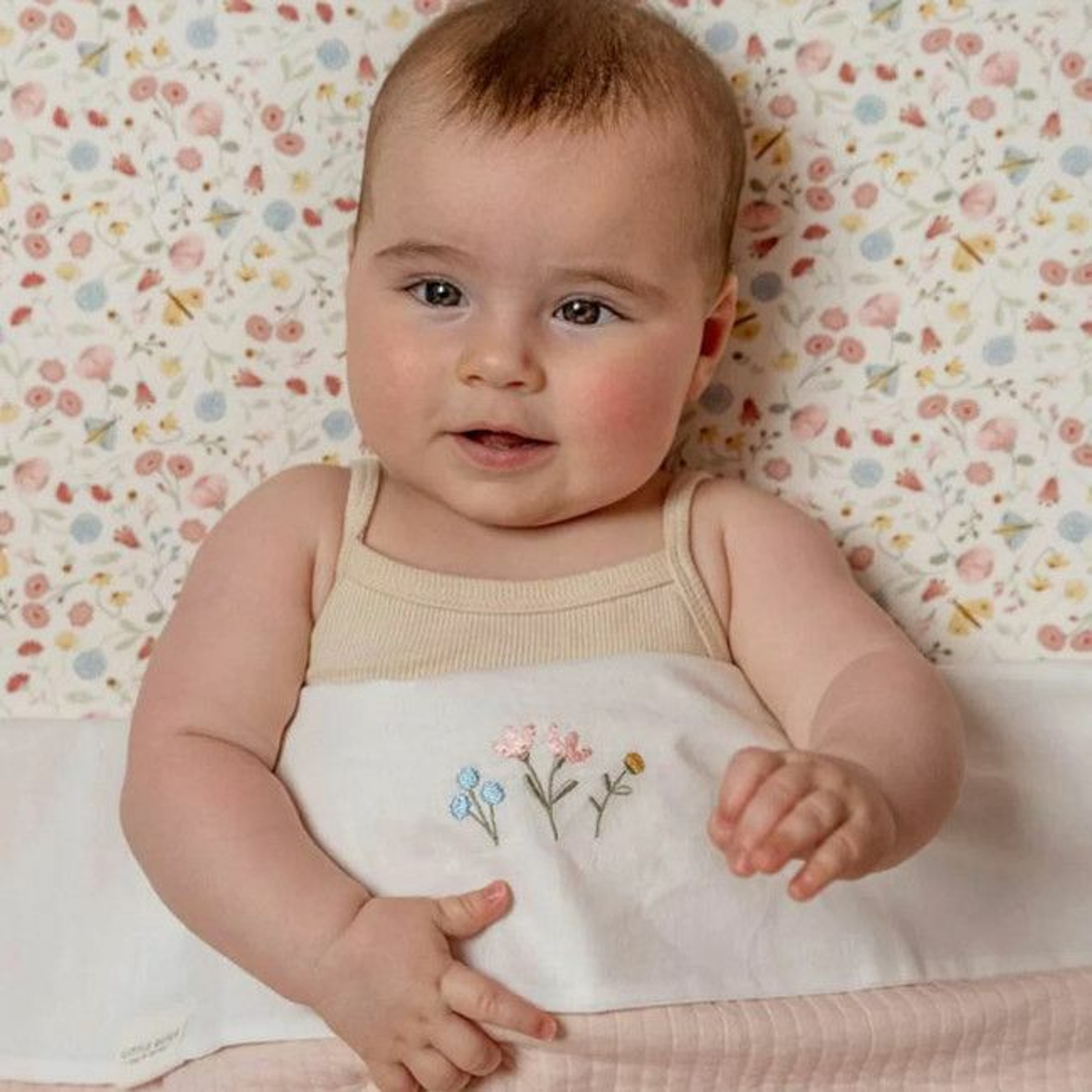 Little Dutch Manta 110x140 Pure Soft Pink TE11052005