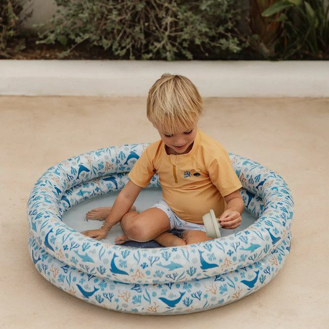 Little Dutch Piscina Insuflável 80cm Ocean Dreams Blue +2 Anos 2012388