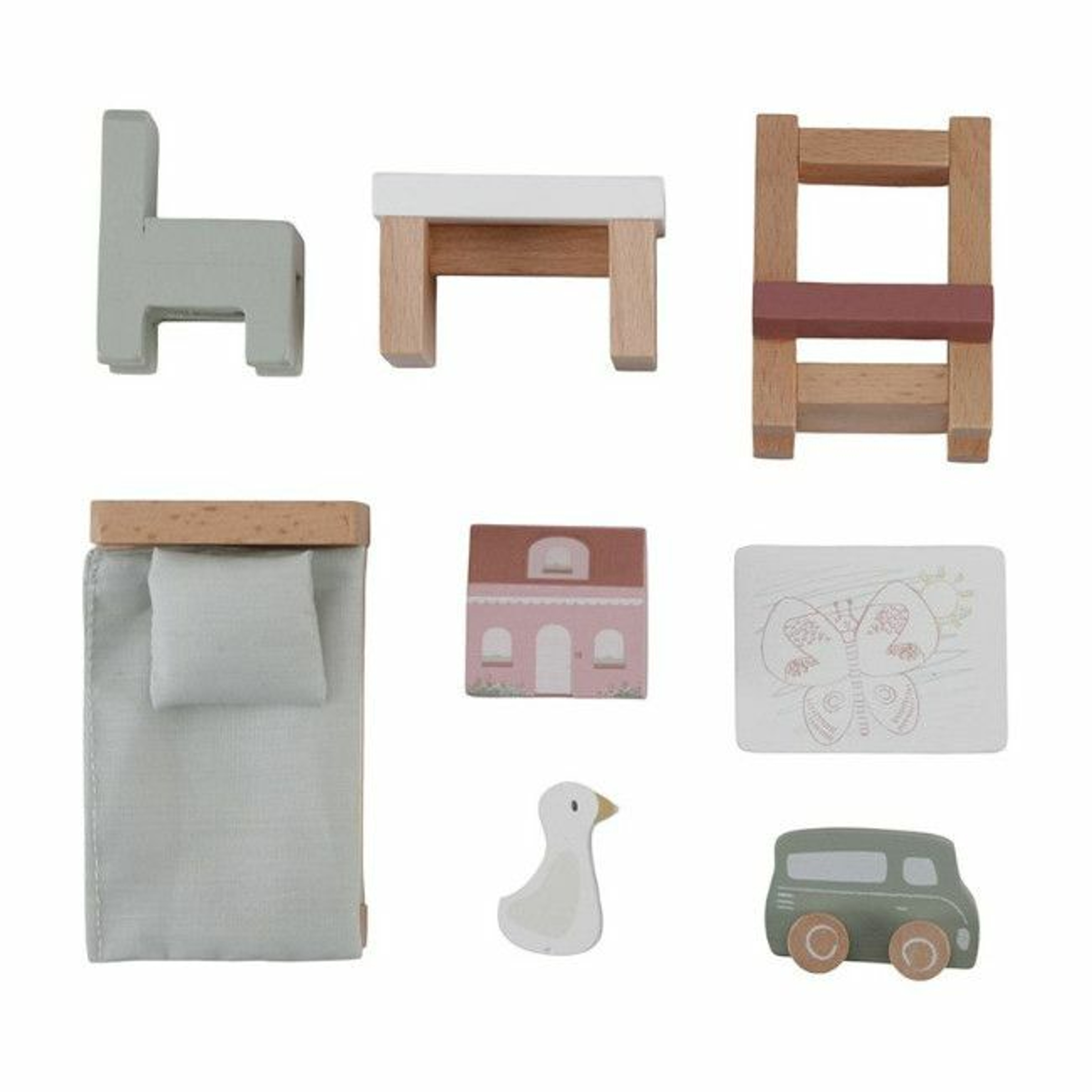 Little Dutch Playset Quarto Infantil para Casa de Bonecas +3 Anos