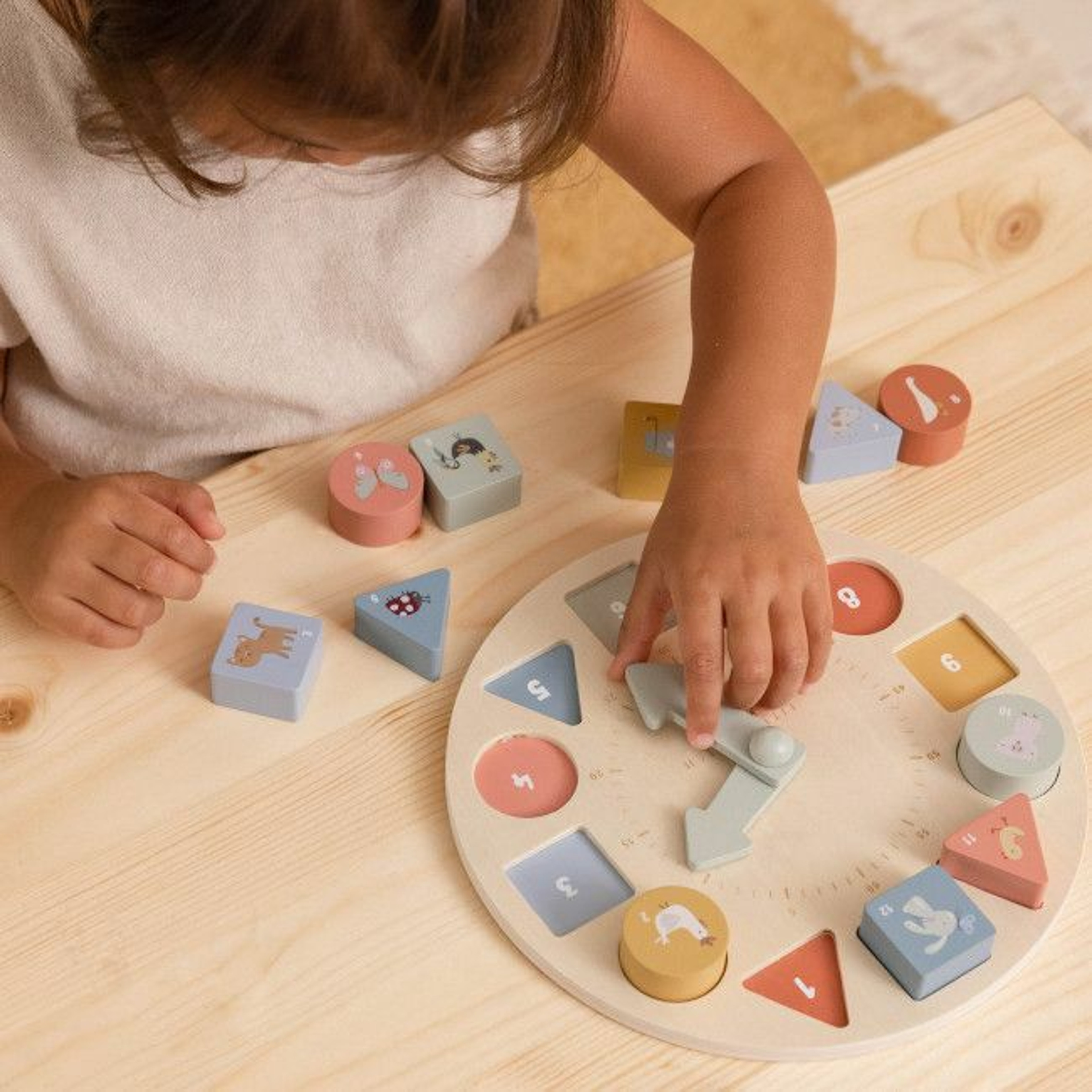 Little Dutch Puzzle Relógio +2 Anos LD7063