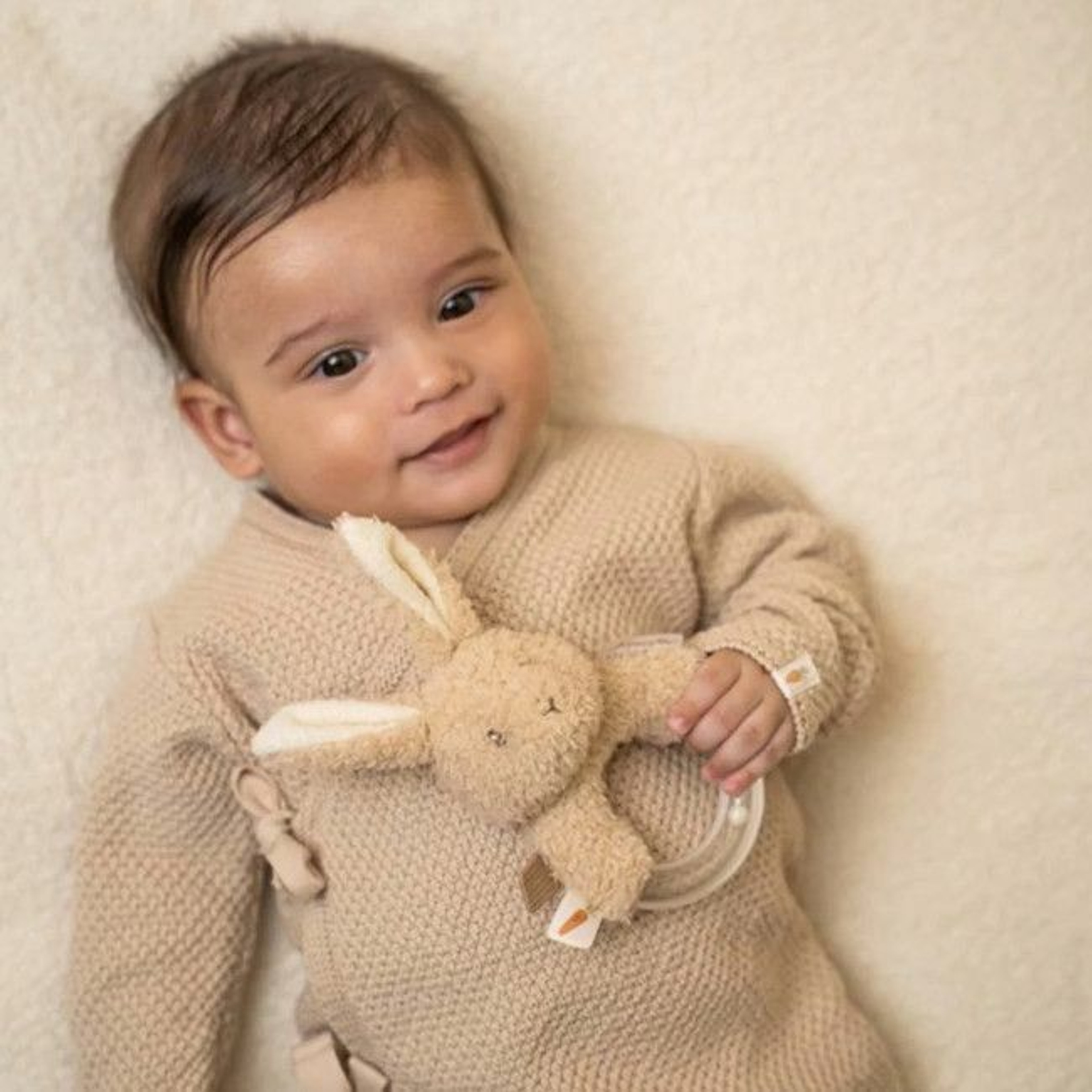 Little Dutch Roca com Anel Baby Bunny +0M LD8852