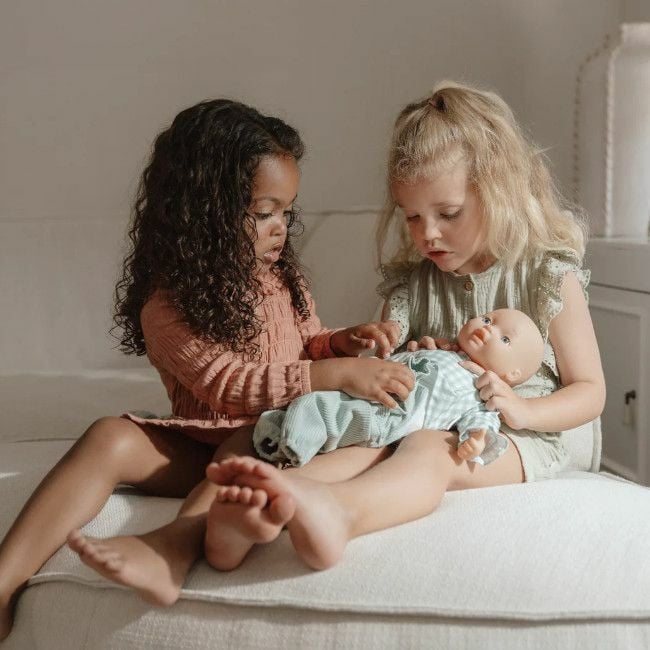 Little Dutch Roupa para Boneca Green Check +18M LD4583