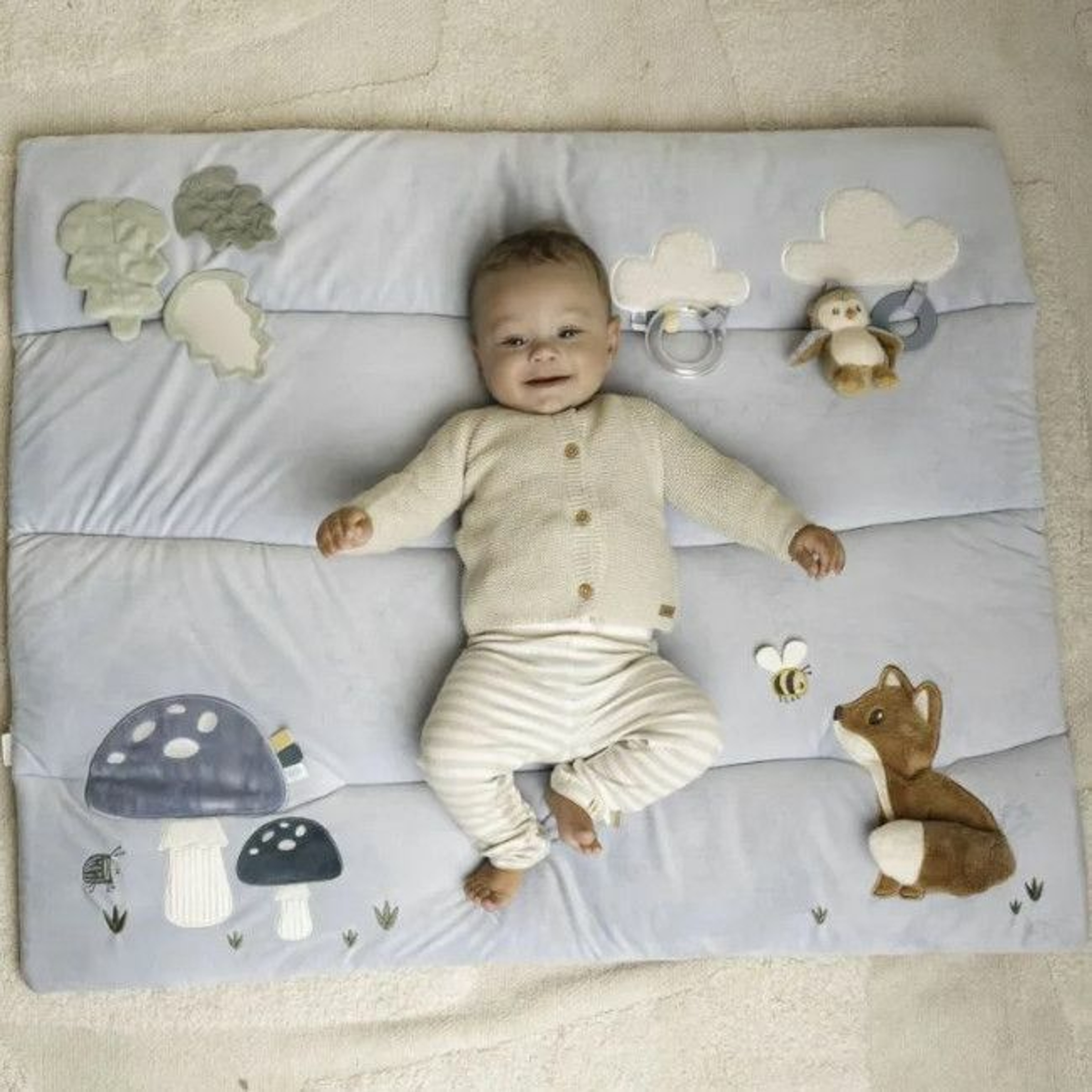 Little Dutch Tapete Playpen Forest Friends +0M LD8908