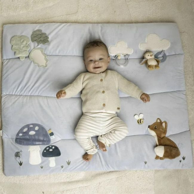 Little Dutch Tapete Playpen Forest Friends +0M LD8908