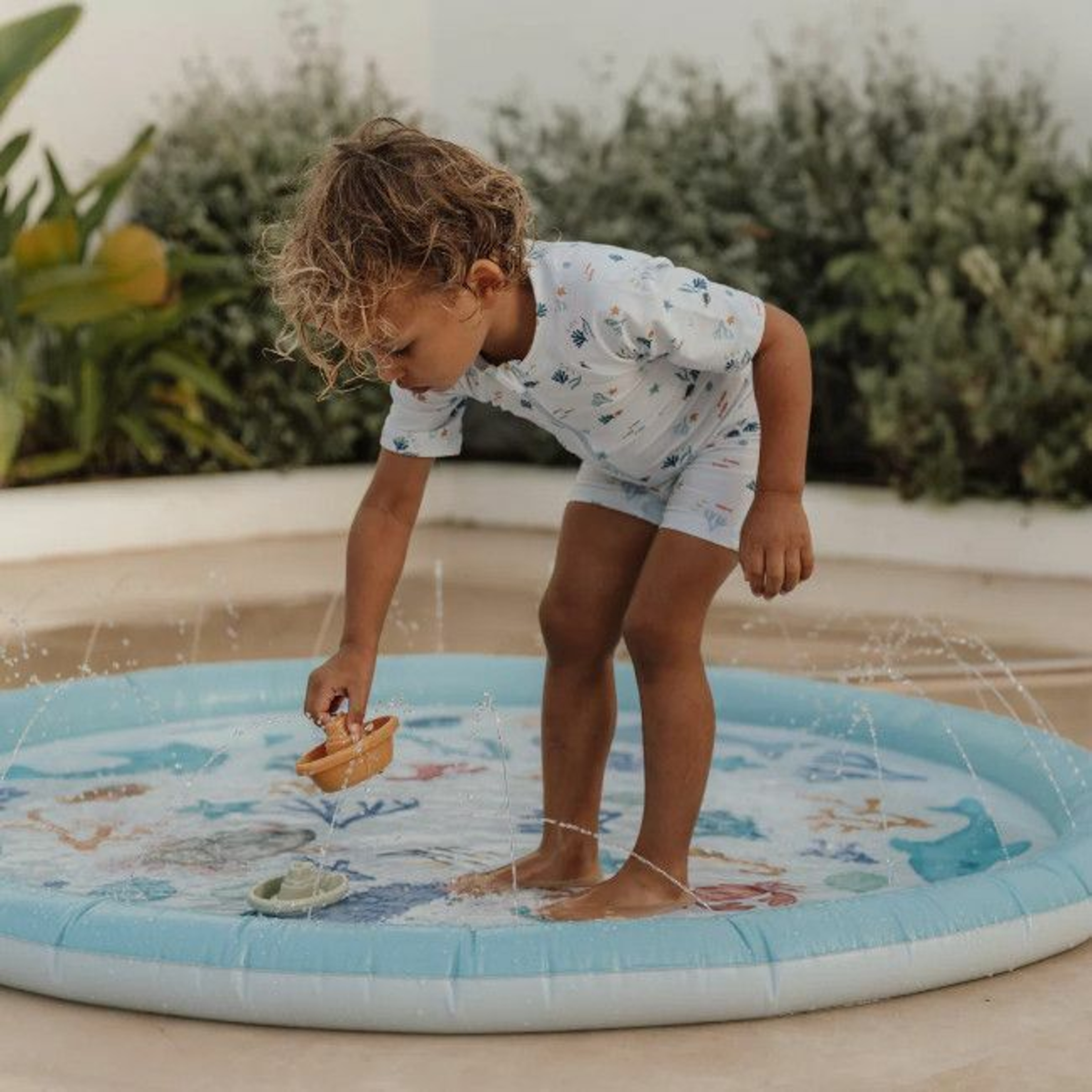 Little Dutch Tapete de Salpicos Ocean Dreams Blue +2 Anos 2012395