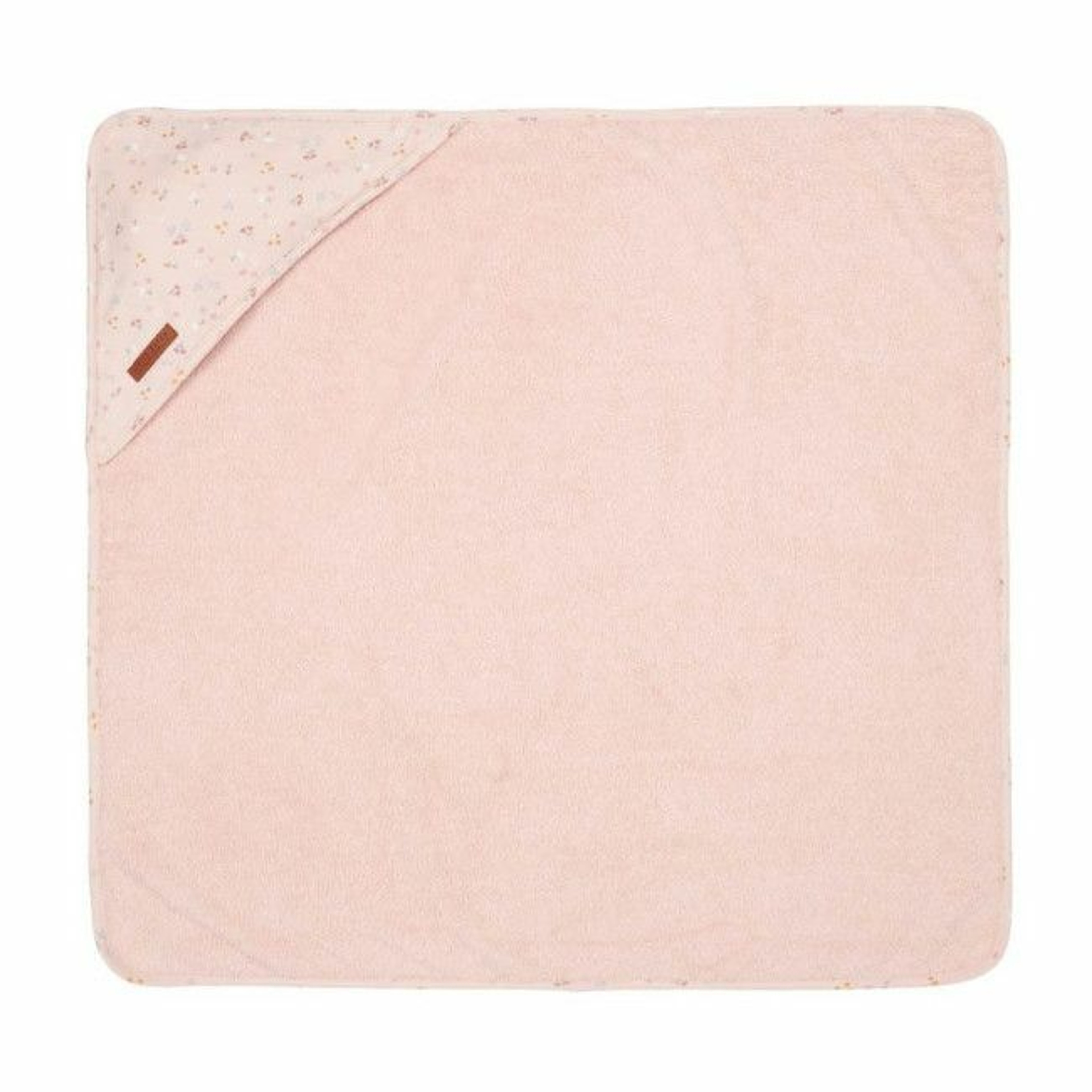 Little Dutch Toalha de Banho com Capuz 100x100 Little Pink Flowers