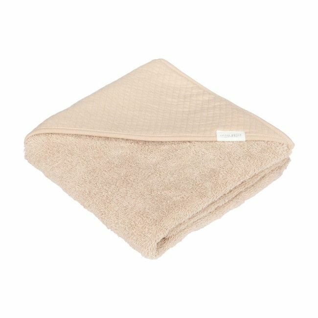Little Dutch Hooded Towel 75x75 Pure Beige TE50623021