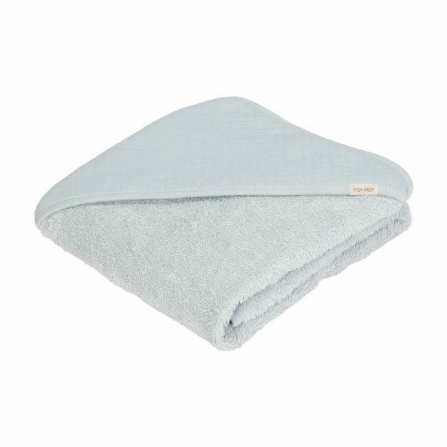 Little Dutch Hooded Towel 75x75 Pure Soft Blue TE50642004