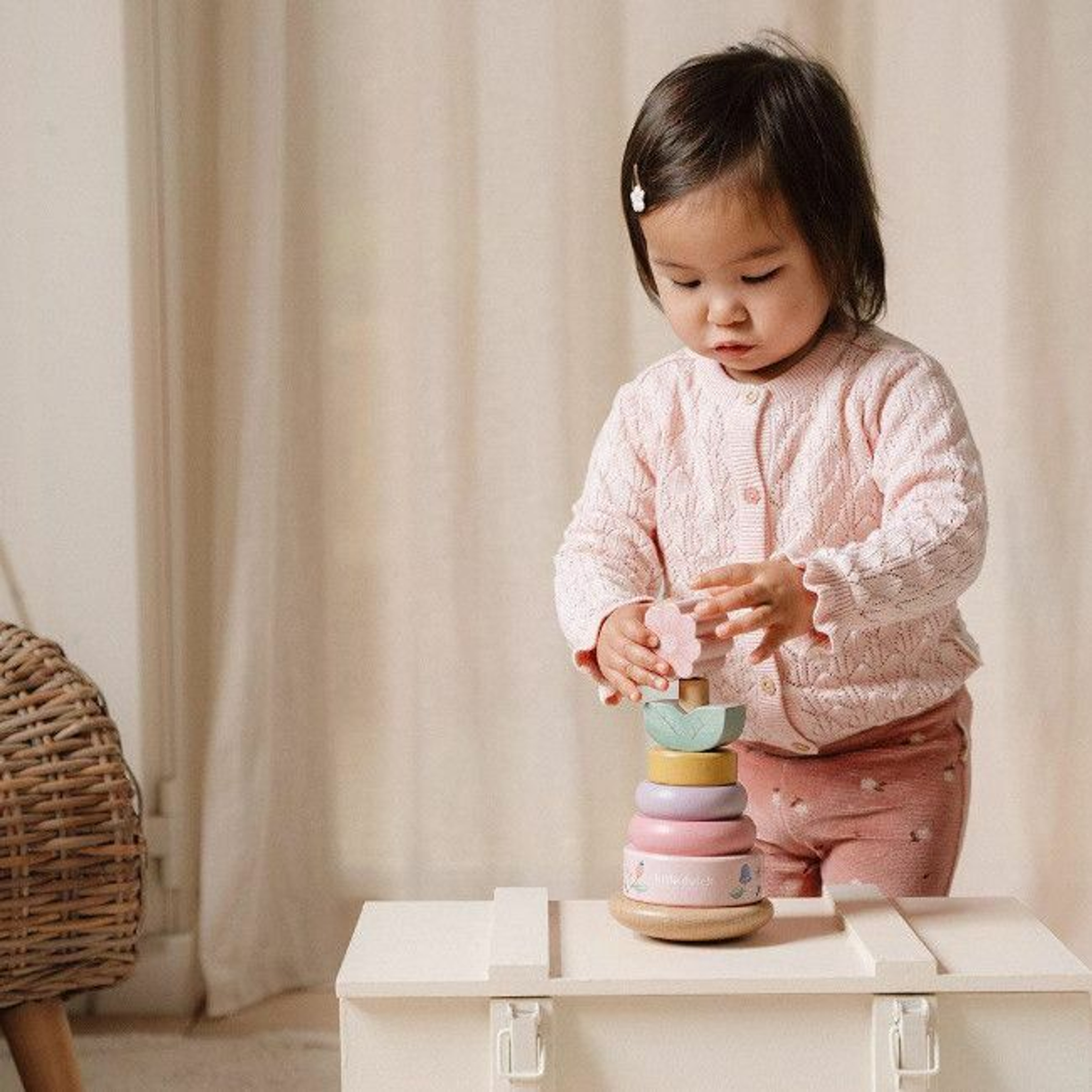 Little Dutch Torre de Empilhar em Madeira FSC Fairy Garden +12M LD7342