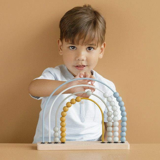 Little Dutch Ábaco Arco-íris Azul +12M LD7032