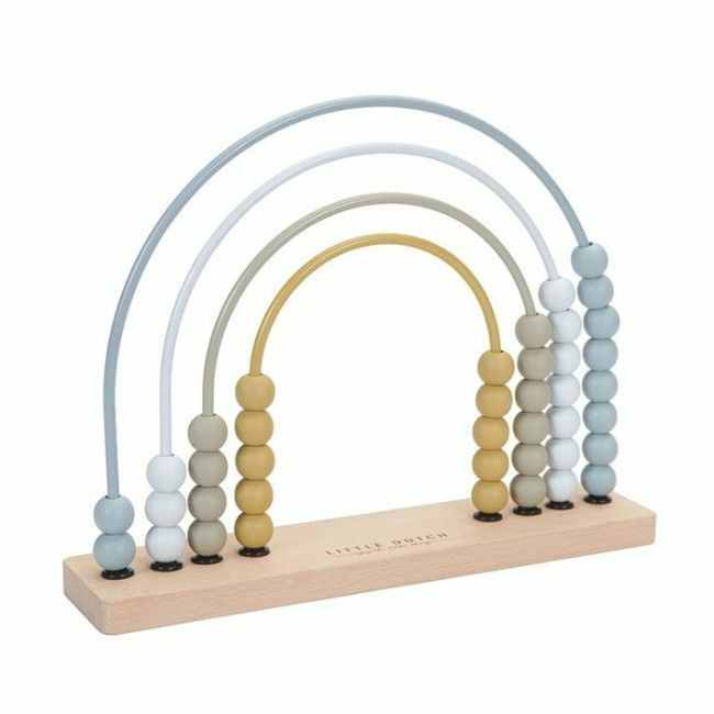 Little Dutch Ábaco Arco-íris Azul +12M LD7032