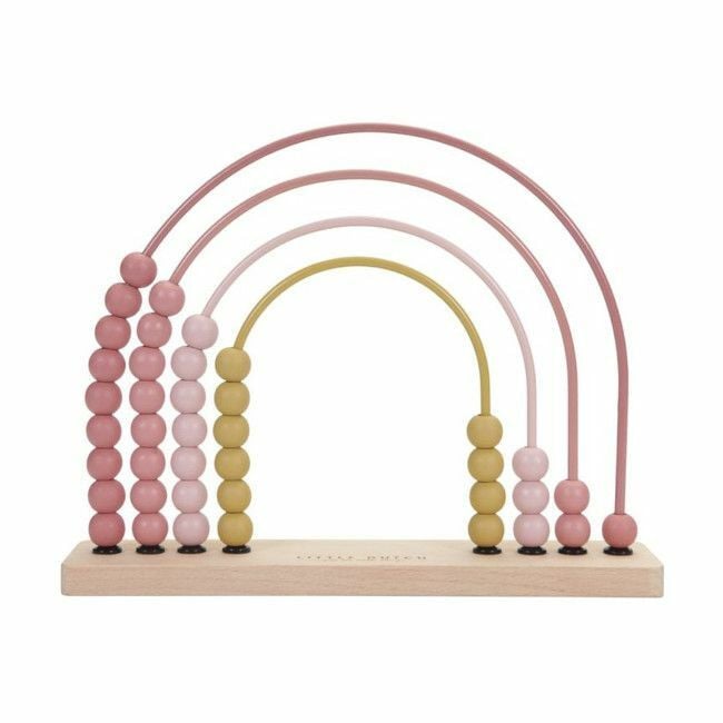 Little Dutch Rainbow Abacus Pink +12M LD7031
