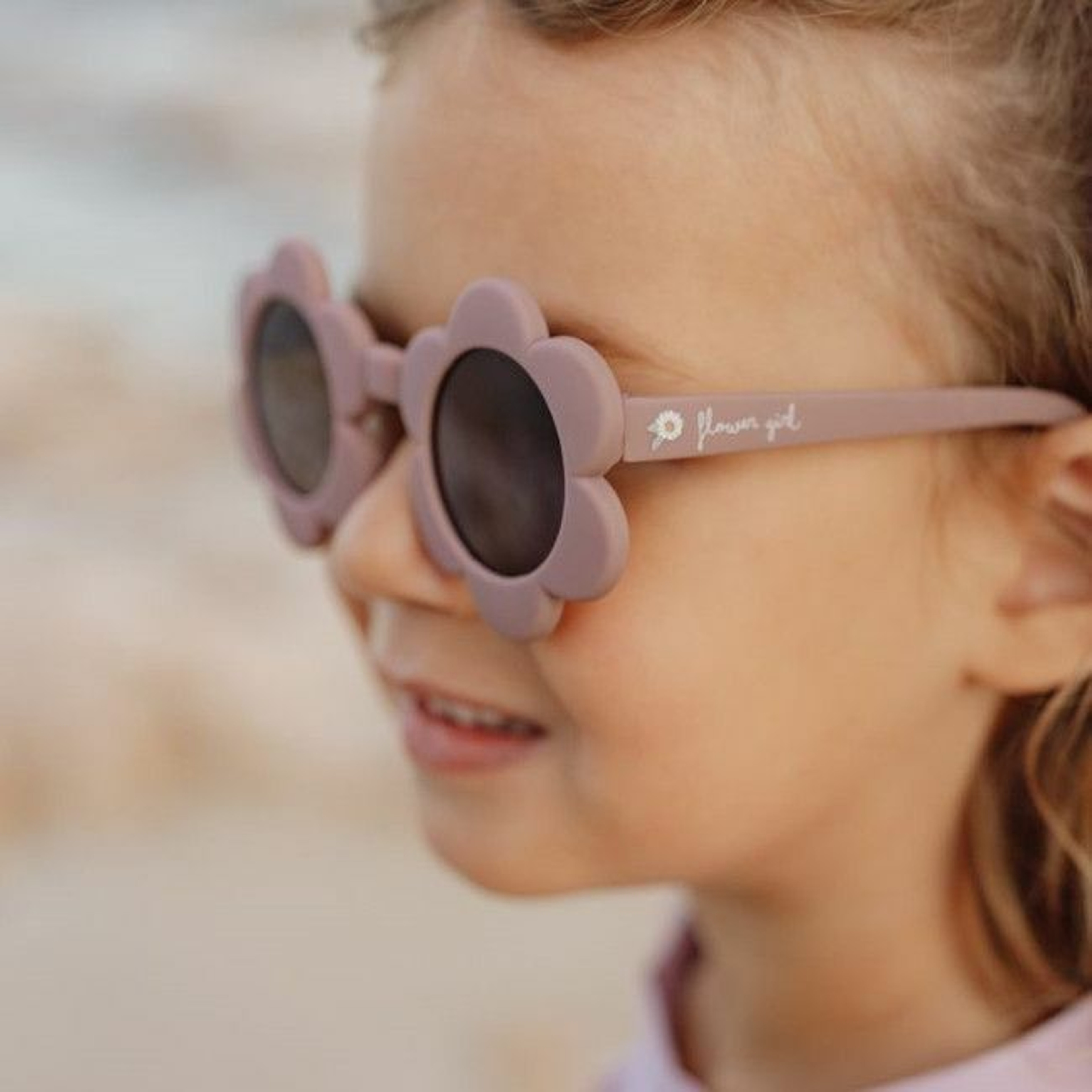 Little Dutch Óculos de Sol em Flor Mauve +2 Anos 125773
