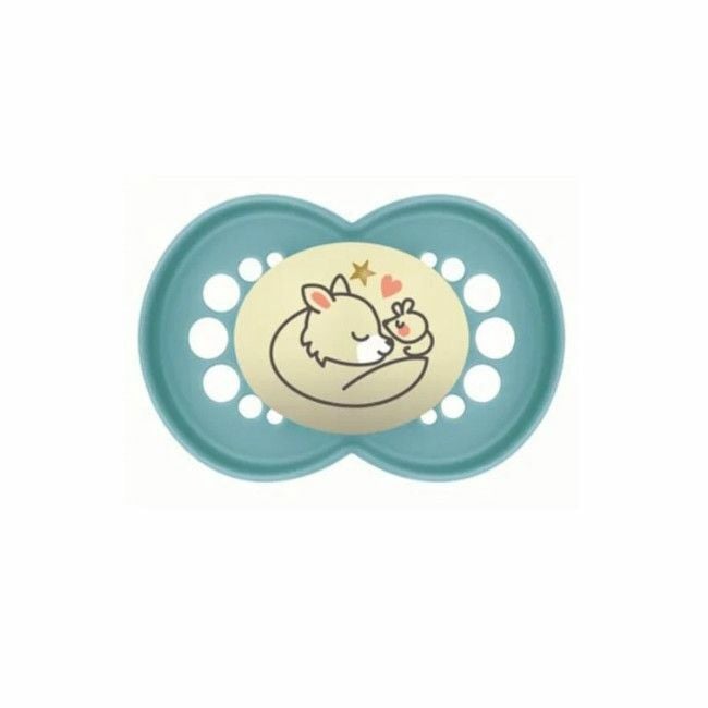 MAM 2 Chupetas Original Pure Night Silicone Azul +6M S322