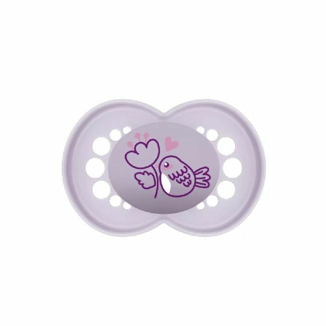 MAM 2 Chupetas Original Pure Silicone Rosa +16M S335