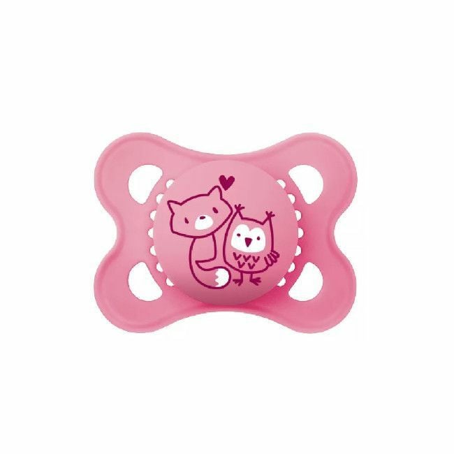 MAM 2 Chupetas Original Pure Silicone Rosa 2-6M S311