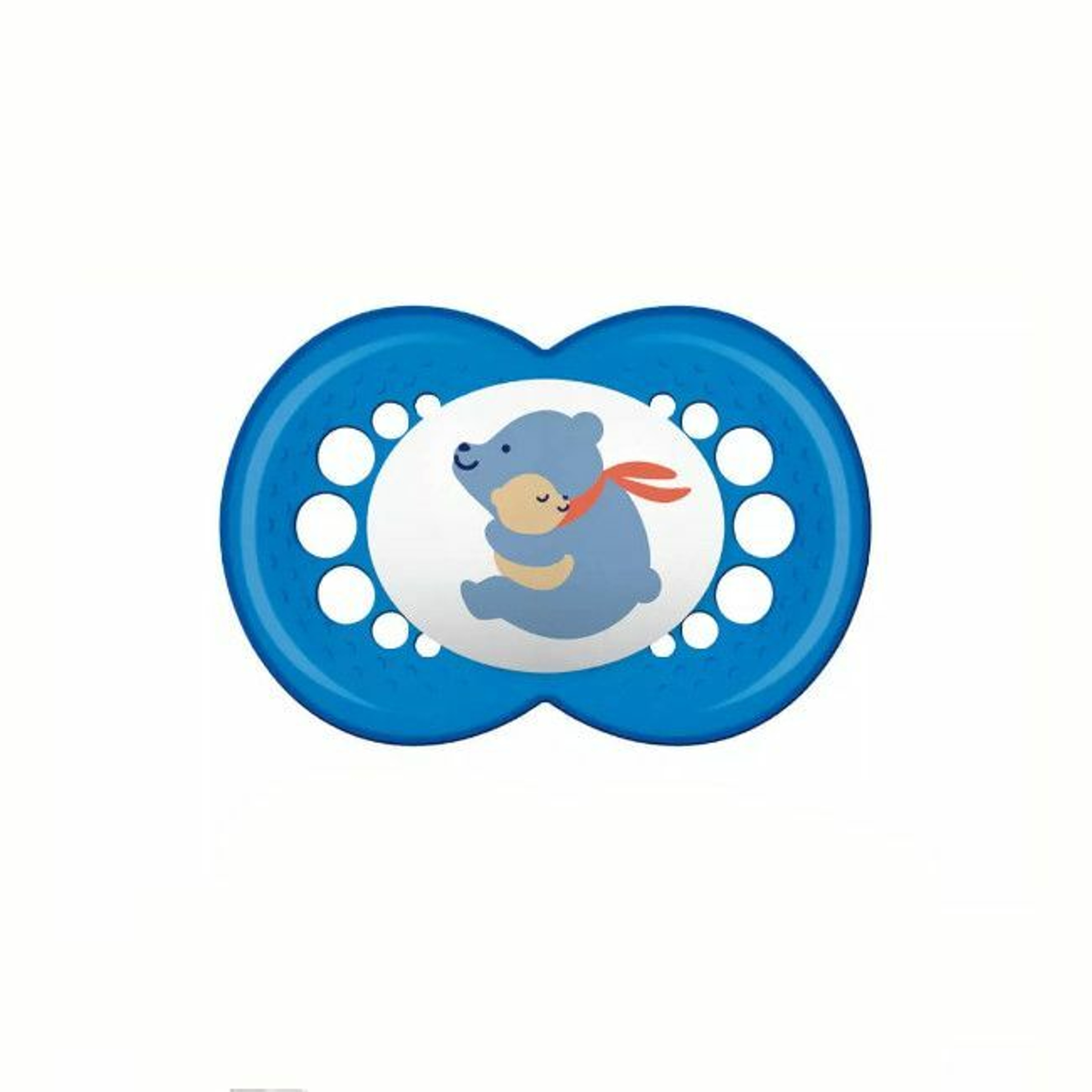 MAM 2 Chupetas Original Silicone Flow Azul +6M S163