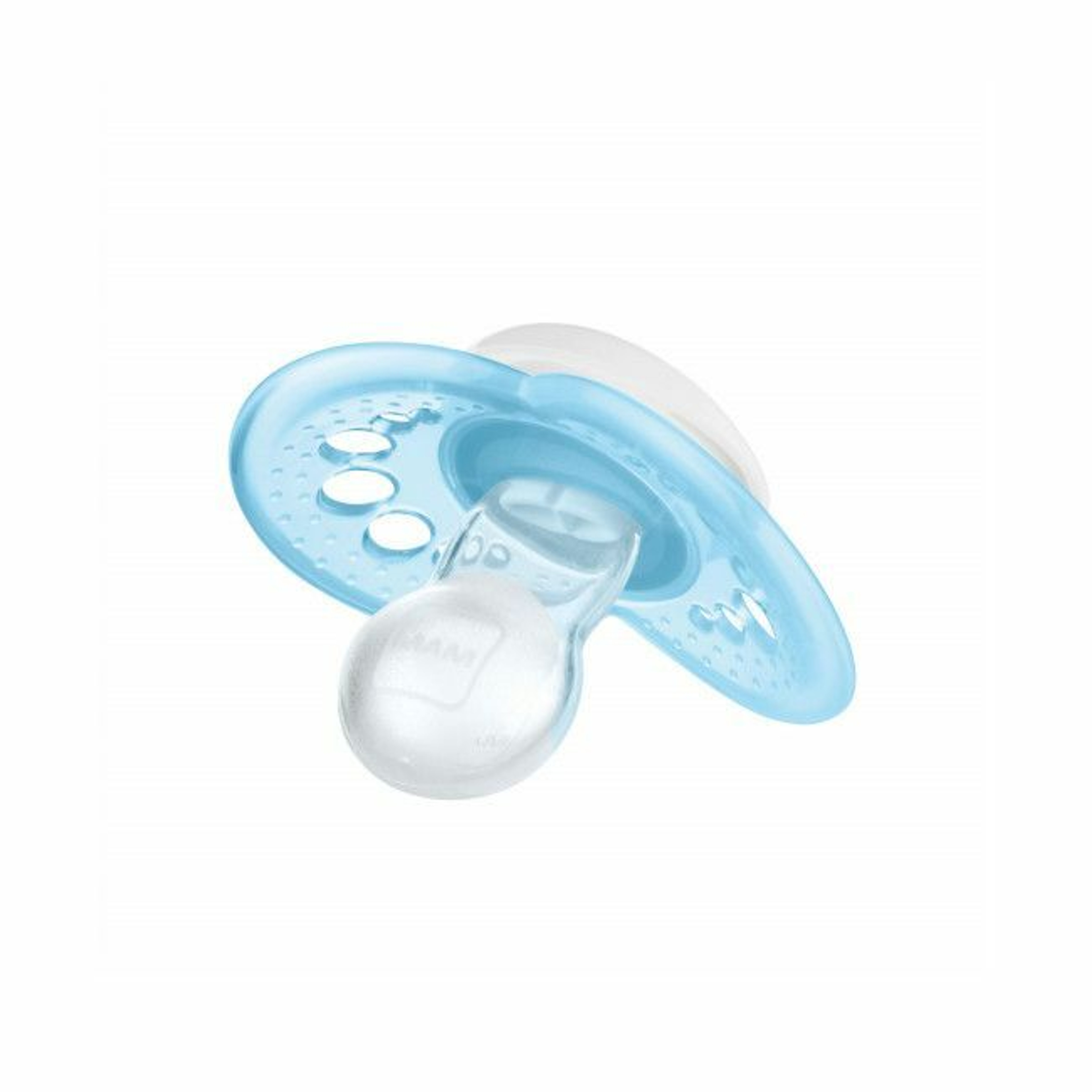 MAM 2 Chupetas Original Silicone Flow Azul +6M S163