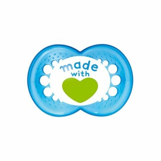 MAM 2 Chupetas Style Silicone Mãe Azul +6M