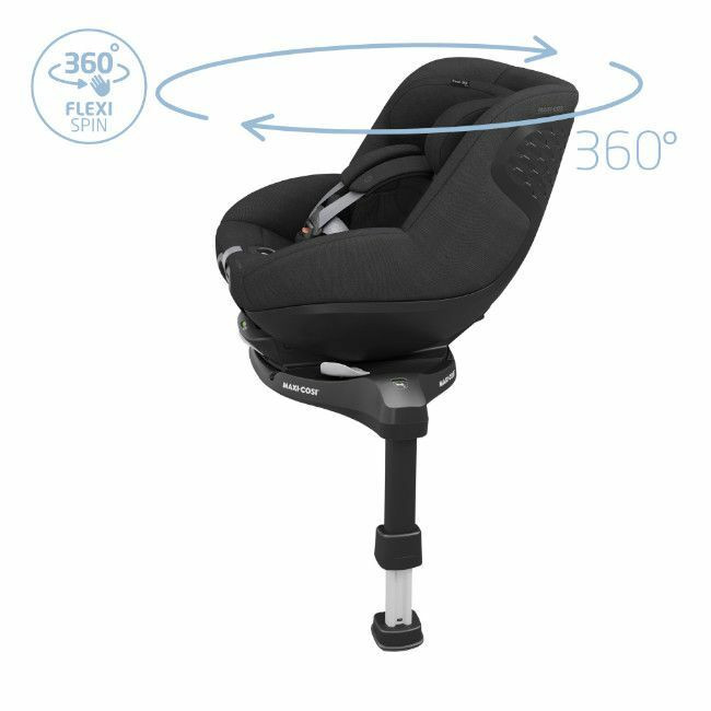 Maxi-Cosi Cadeira-Auto Pearl 360 Pro Authentic Black