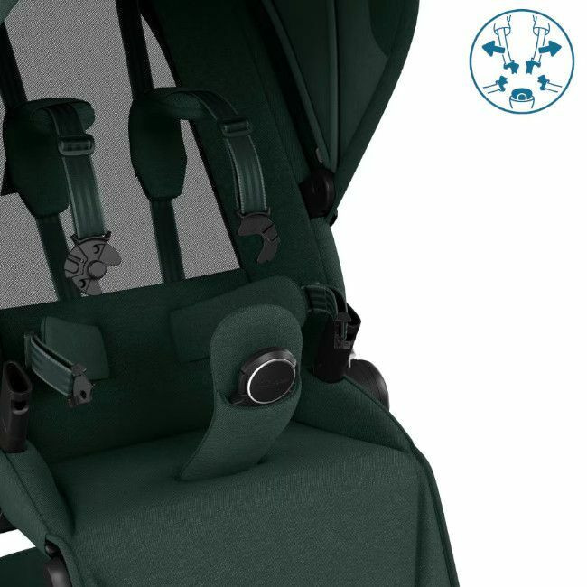 Maxi-Cosi Carrinho Fame com Alcofa Twillic Green