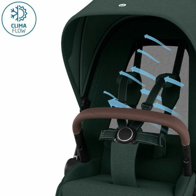 Maxi-Cosi Carrinho Fame com Alcofa Twillic Green