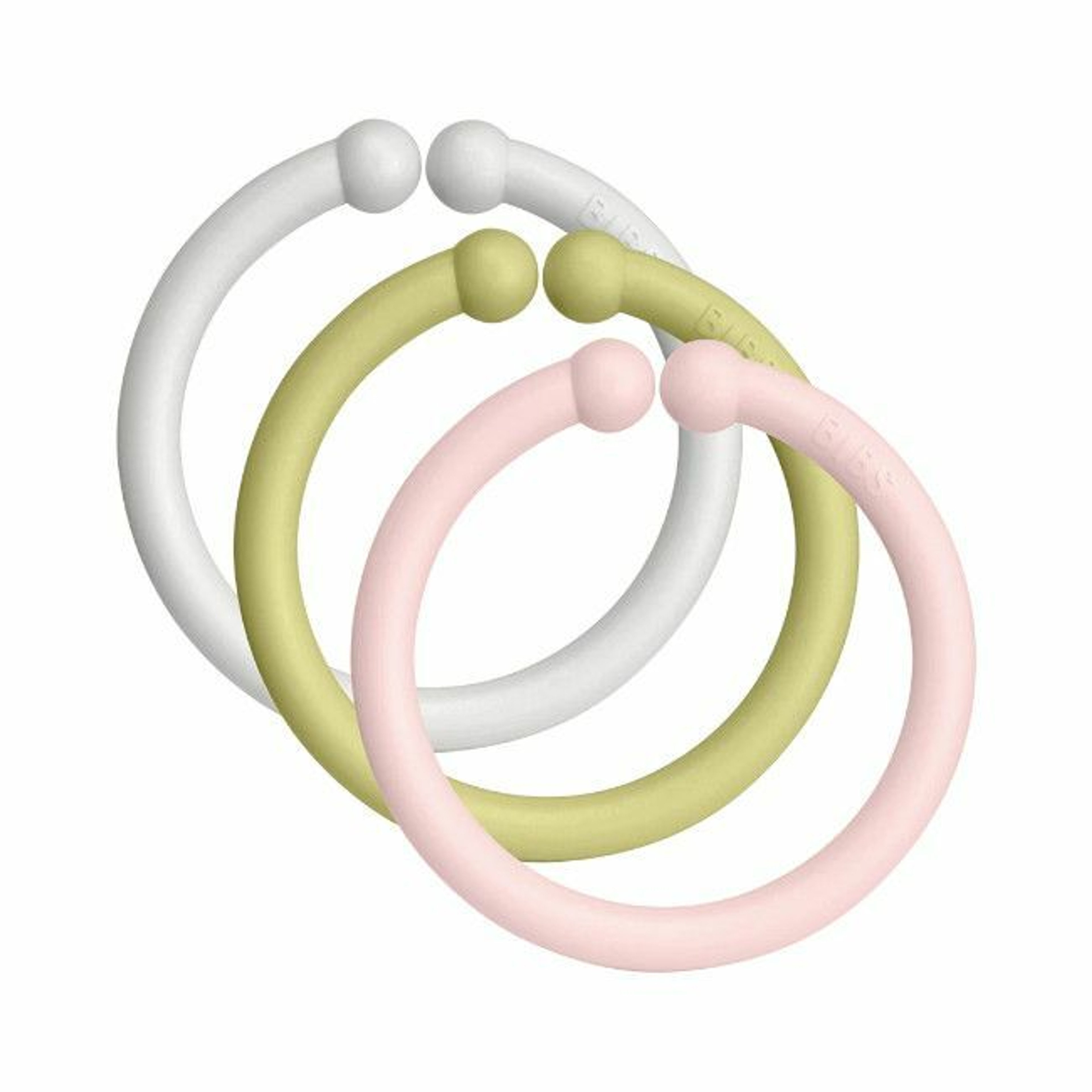 BIBS 12 Play Rings Haze/Meadow/Blossom +0M