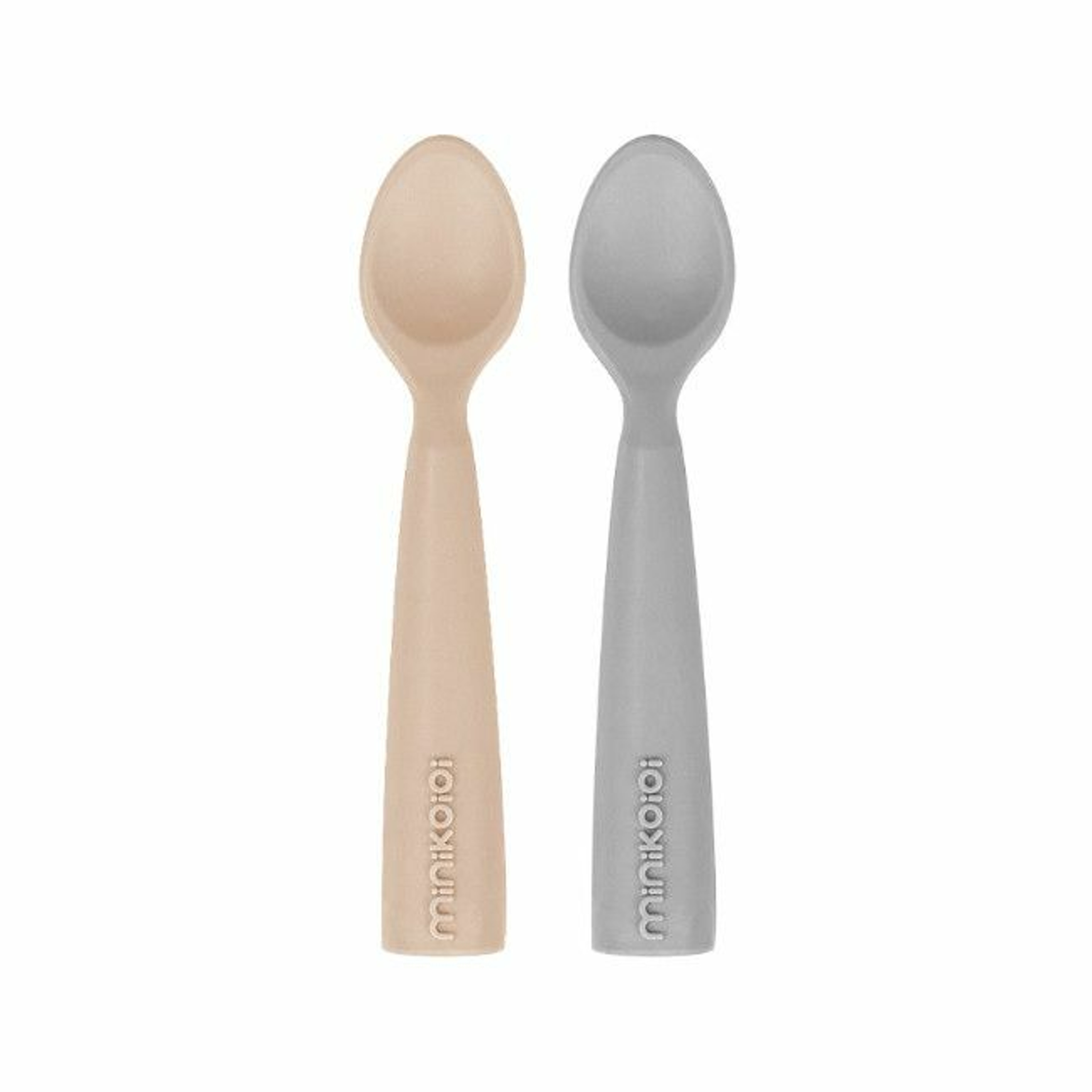 MinikOiOi 2 Scooper Spoons Bubble Beige/Powder Grey 261101140020