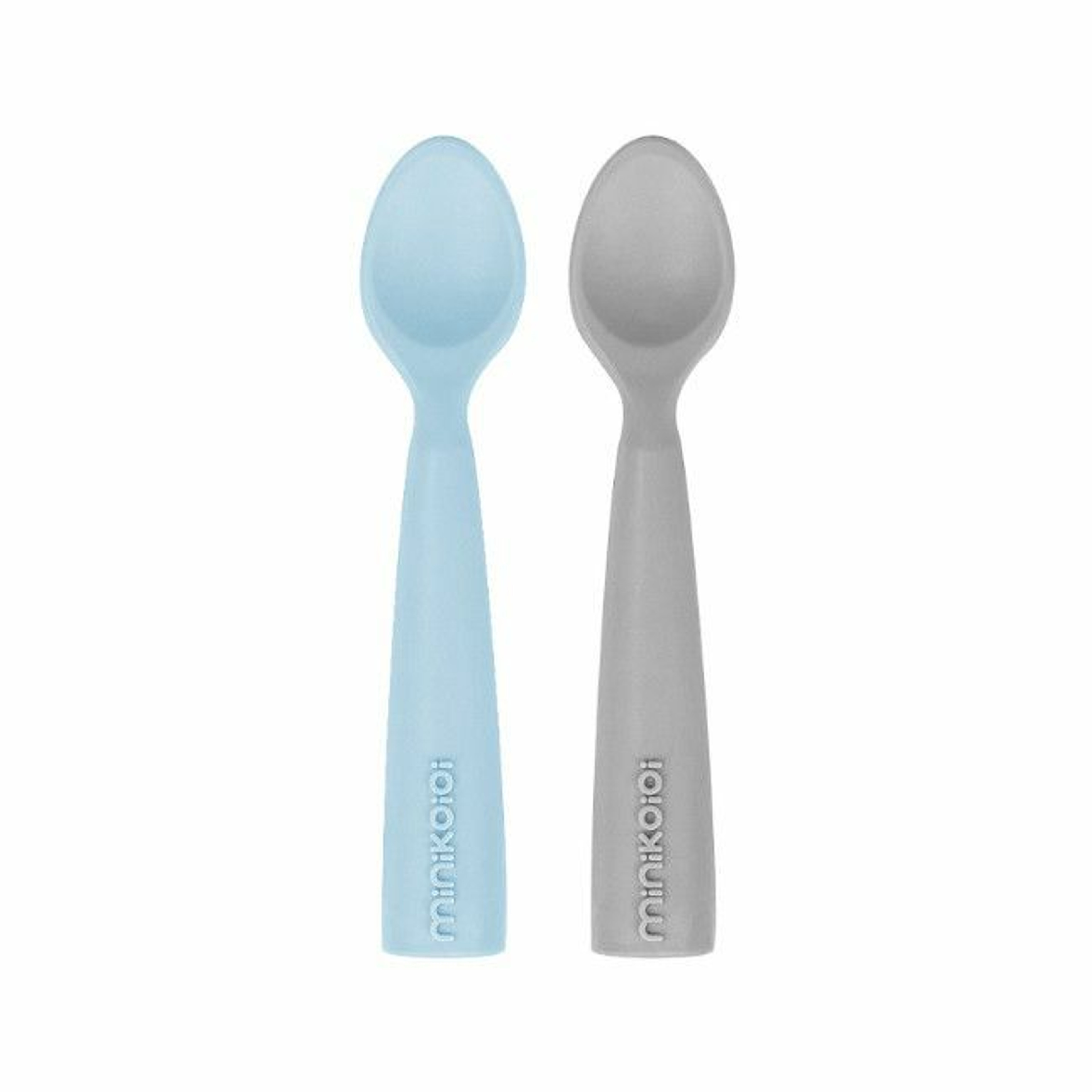 MinikOiOi 2 Scooper Spoons Mineral Blue/Powder Grey 261101140018