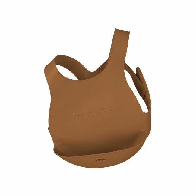 MinikOiOi Flexi-Bib Woody Brown 261101020010