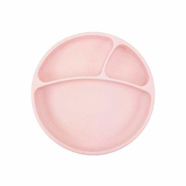 MinikOiOi Divided Plate Pinky Pink 261101050002