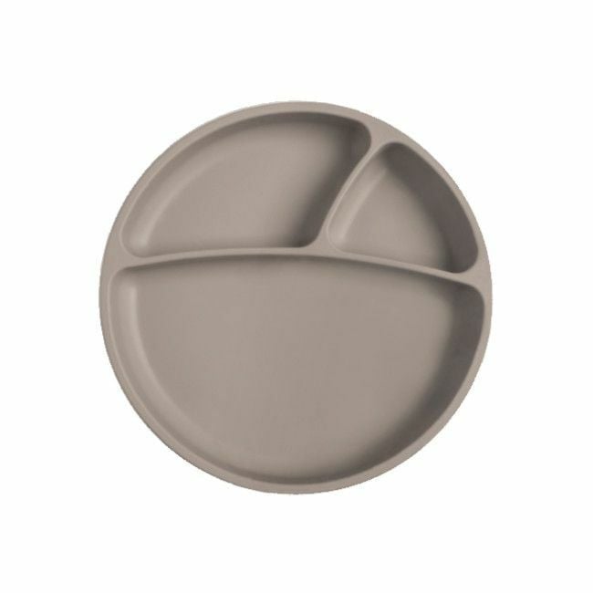 MinikOiOi Divided Plate Powder Grey 261101050005