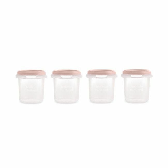 Miniland 4 Hermetic Containers 200ml Candy 89521