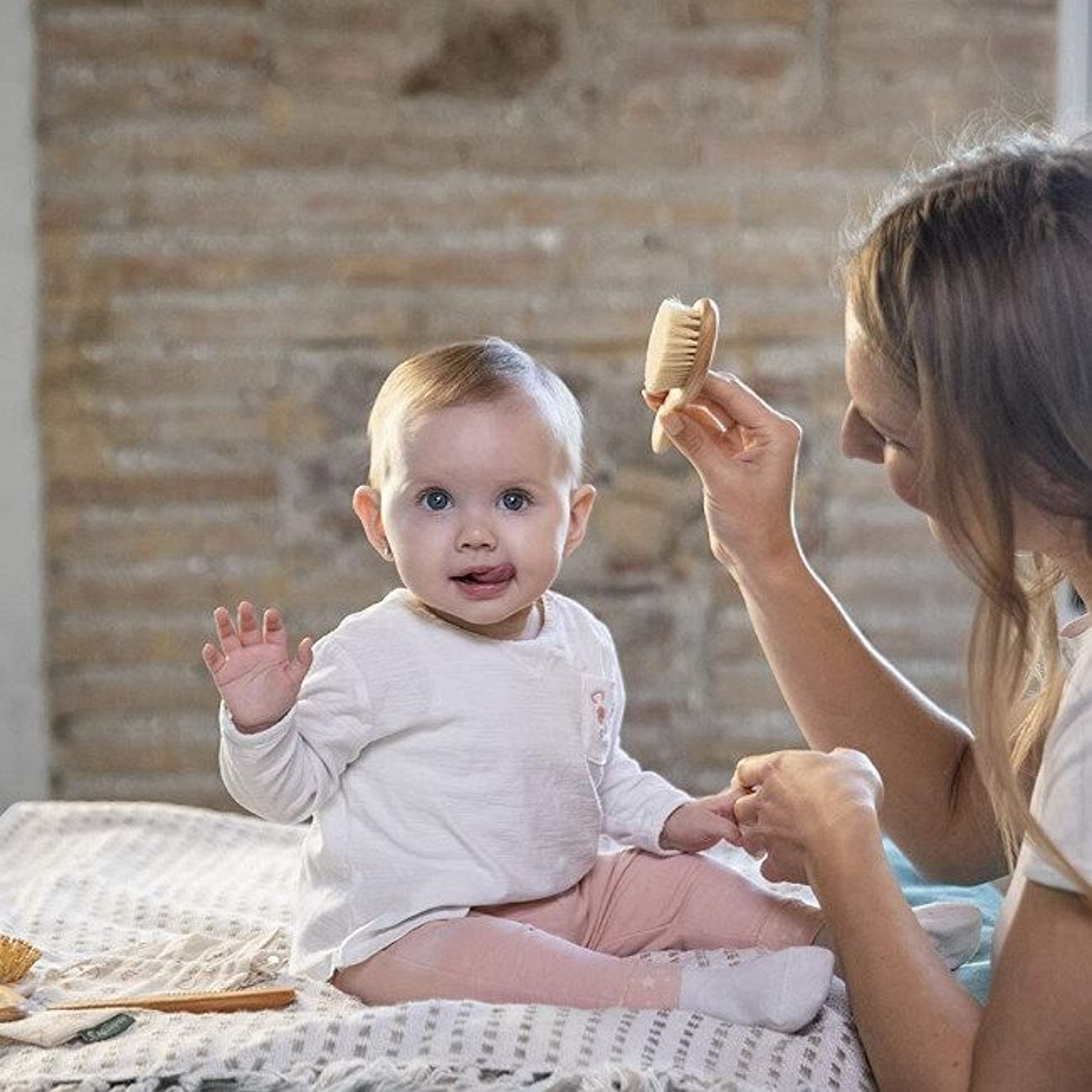 Miniland Conjunto Escovas de Madeira Esquilo 89338