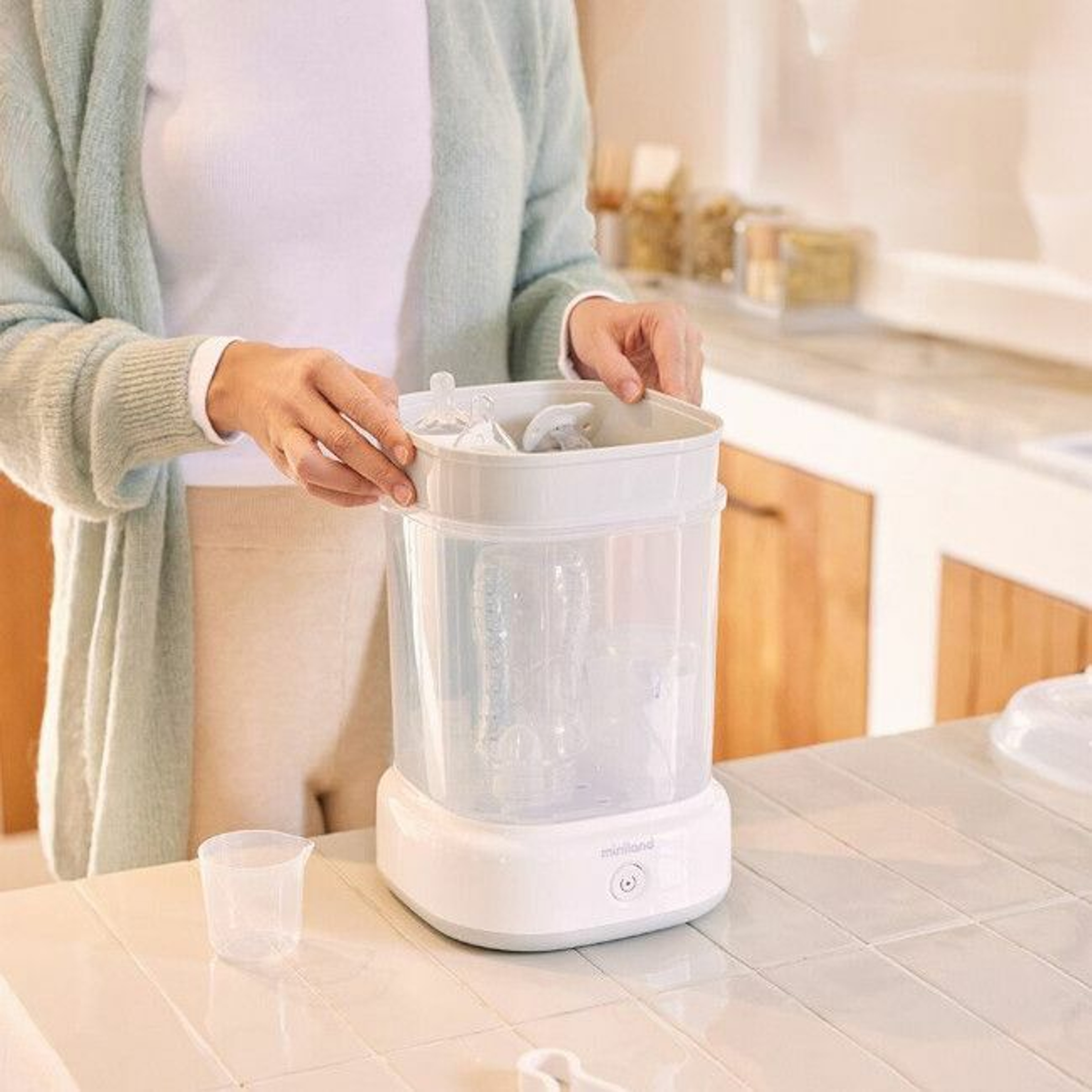 Miniland Esterilizador Compacto Mini Steamy 89580