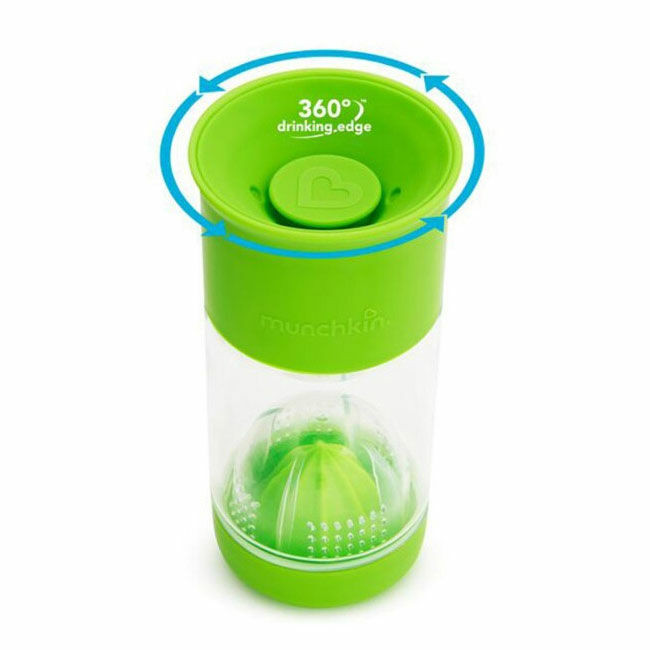 Munchkin Copo Miracle Infusor de Fruta Verde 414ml 51783