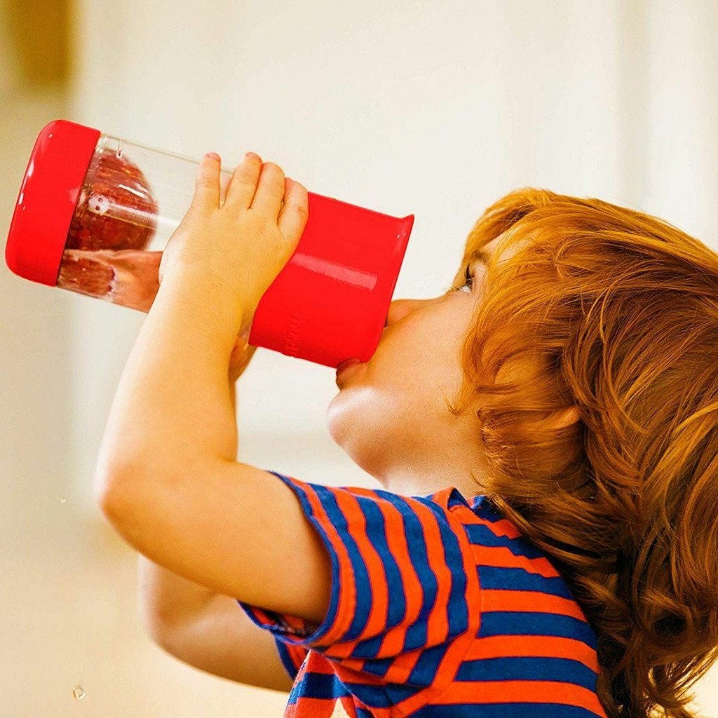 Munchkin Copo Miracle Infusor de Fruta Vermelho 414ml 51781