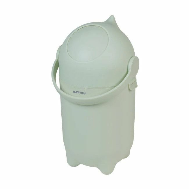 Nattou Dropy Nappy Bin Green 11150026