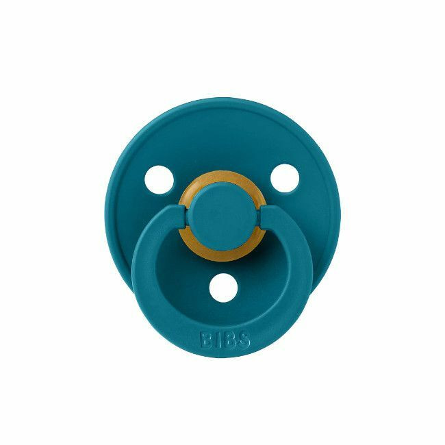 BIBS 2 Chupetas Colour Látex Anatómica Island Sea/Forest Lake 0-6M