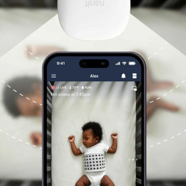 Nanit Monitor de Bebé Pro com Suporte de Chão N303