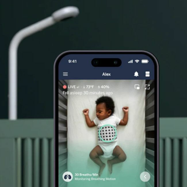 Nanit Monitor de Bebé Pro com Suporte de Chão N303