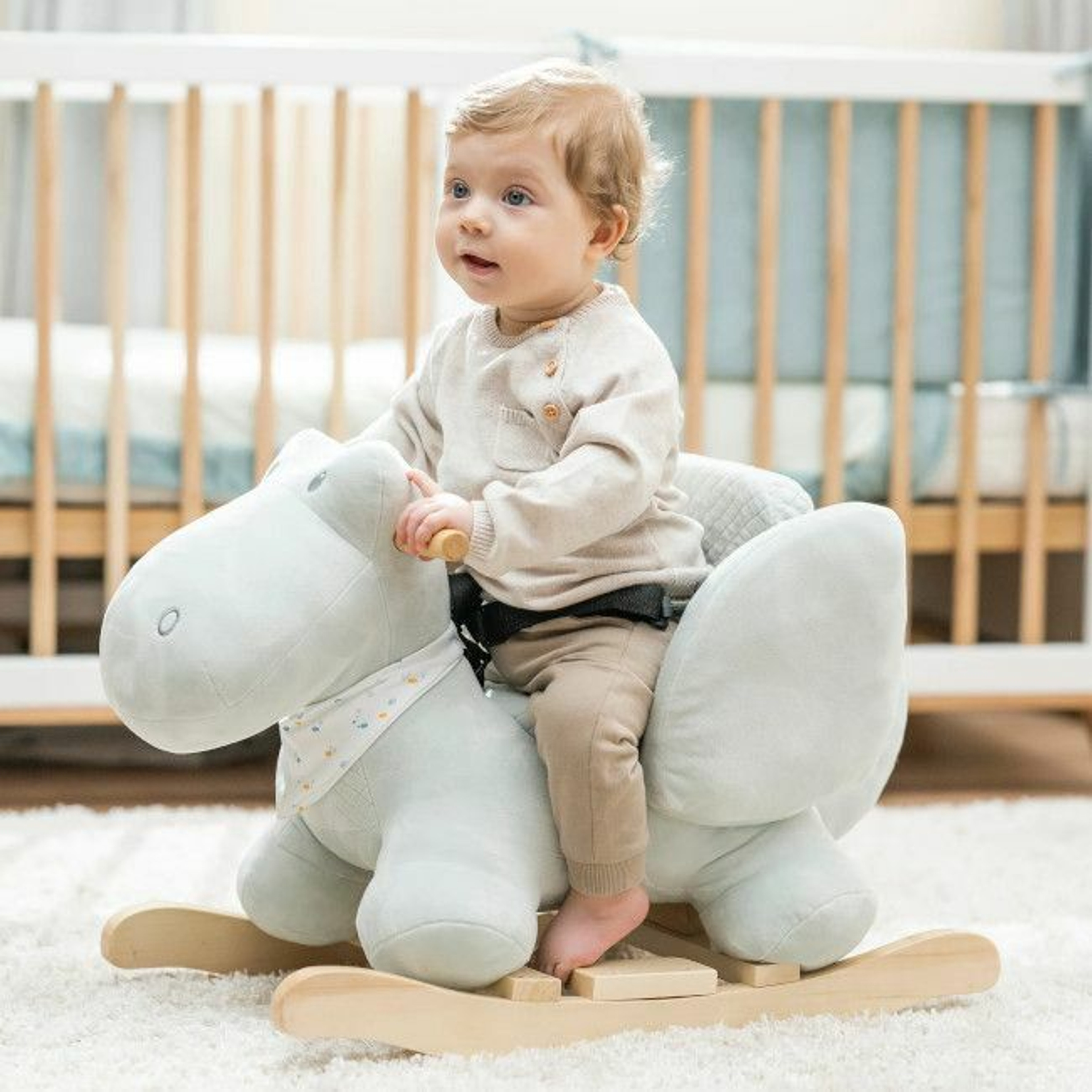 Nattou Baloiço Rocker Crocodilo Romeo Light Green +10M 11950206