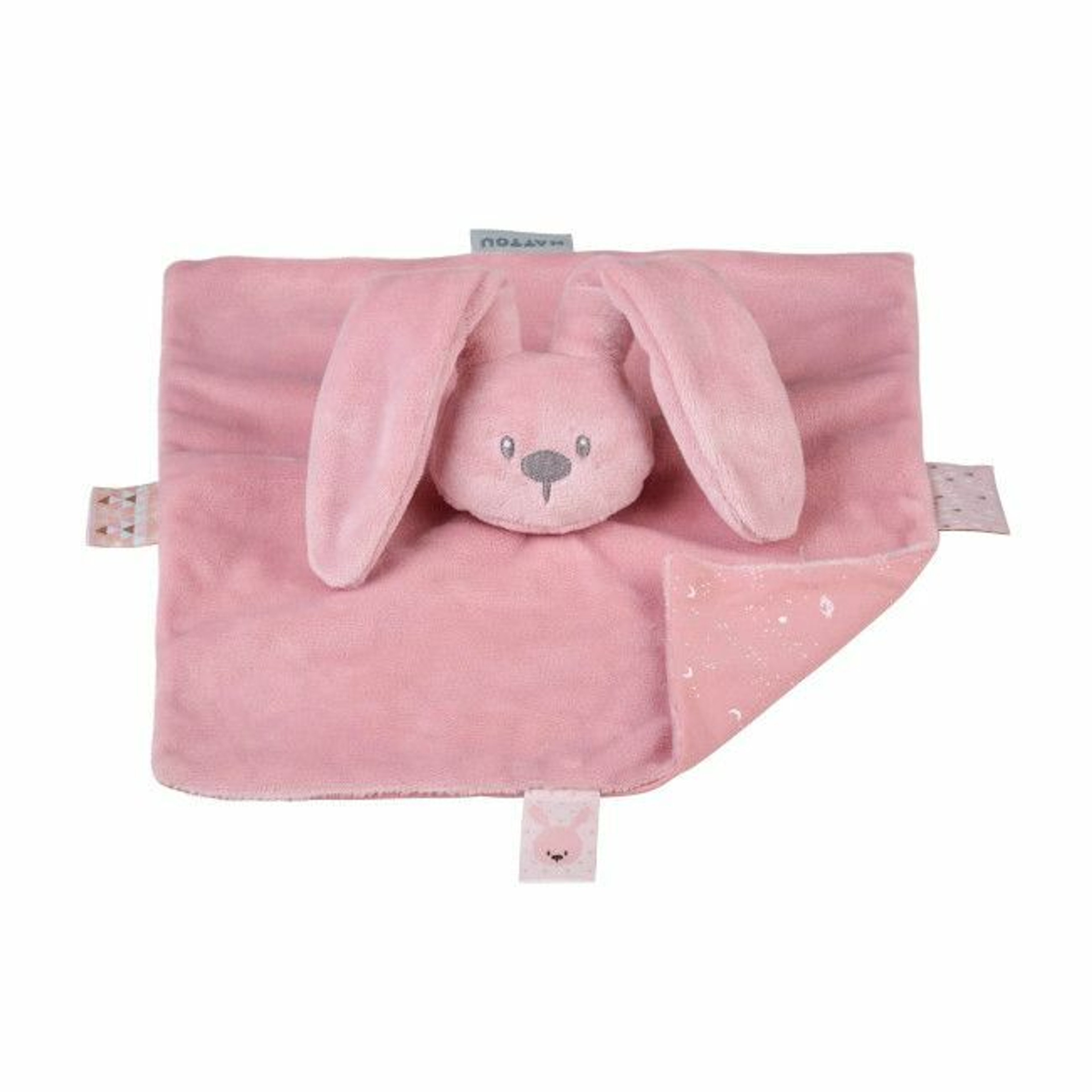 Nattou Lapidou Bunny Comforter 27cm Old Pink +0M 11875752