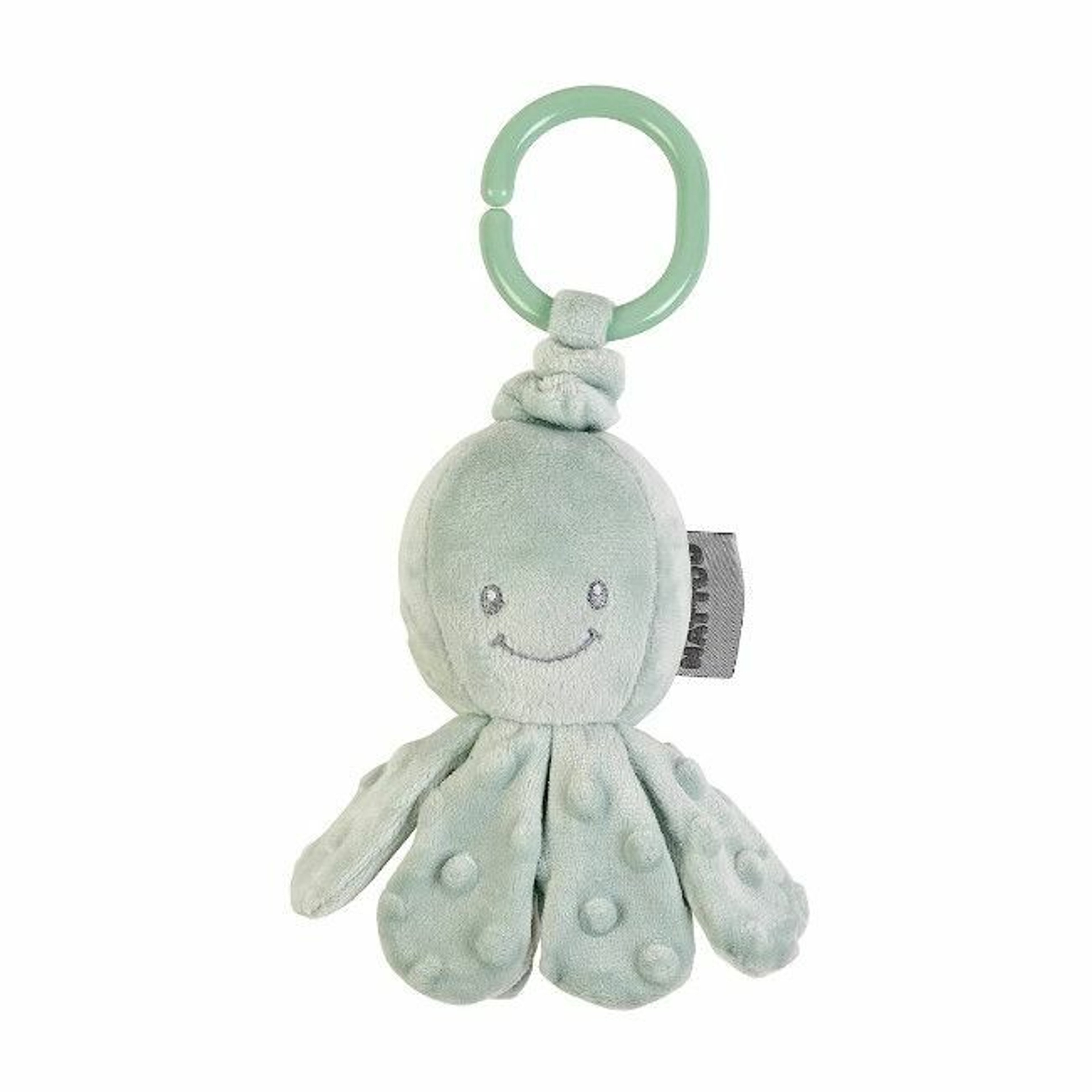 Nattou Lapidou Vibrating Octopus Sage Green +0M 11876544