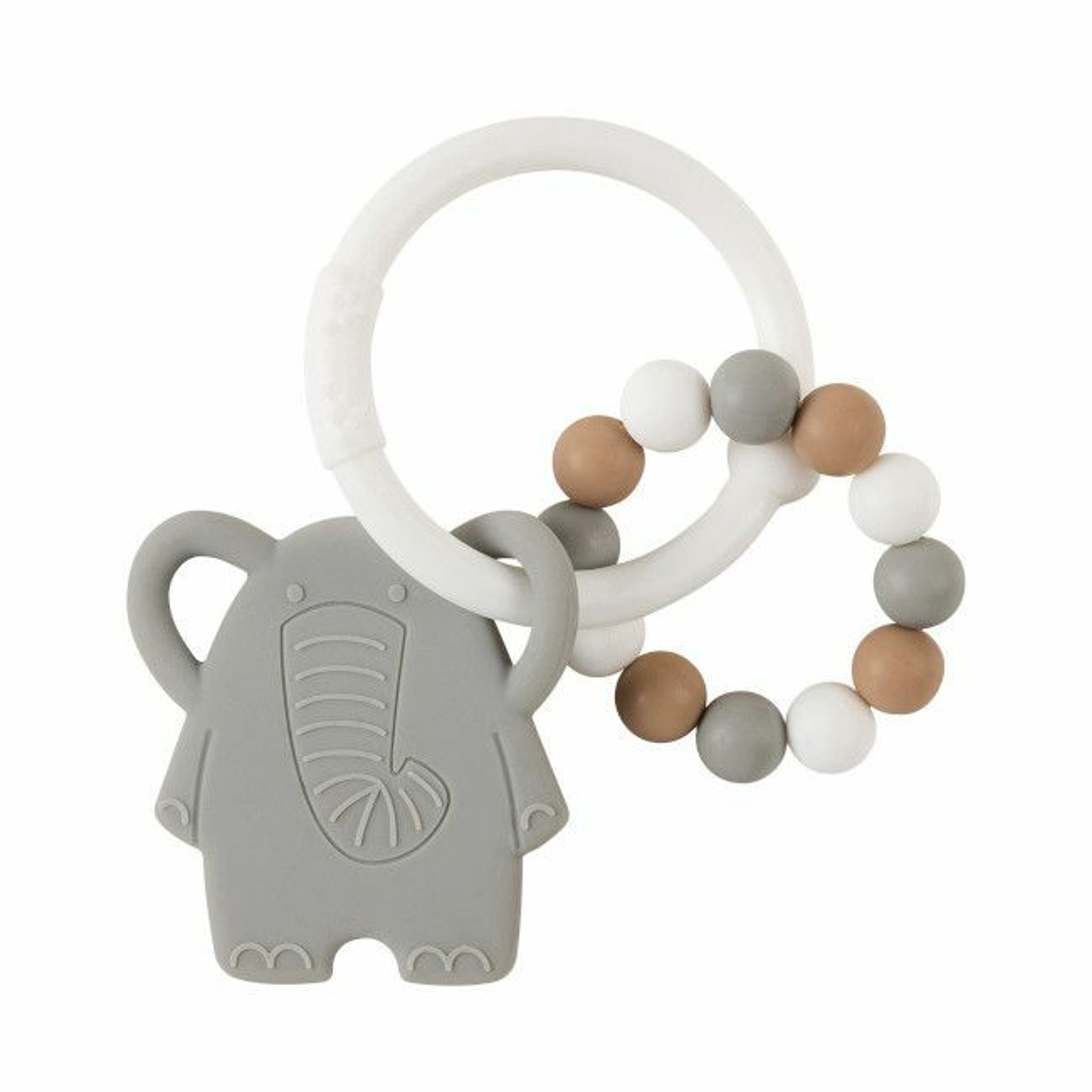 Nattou Rattle Teether Silicone Elephant 11877633