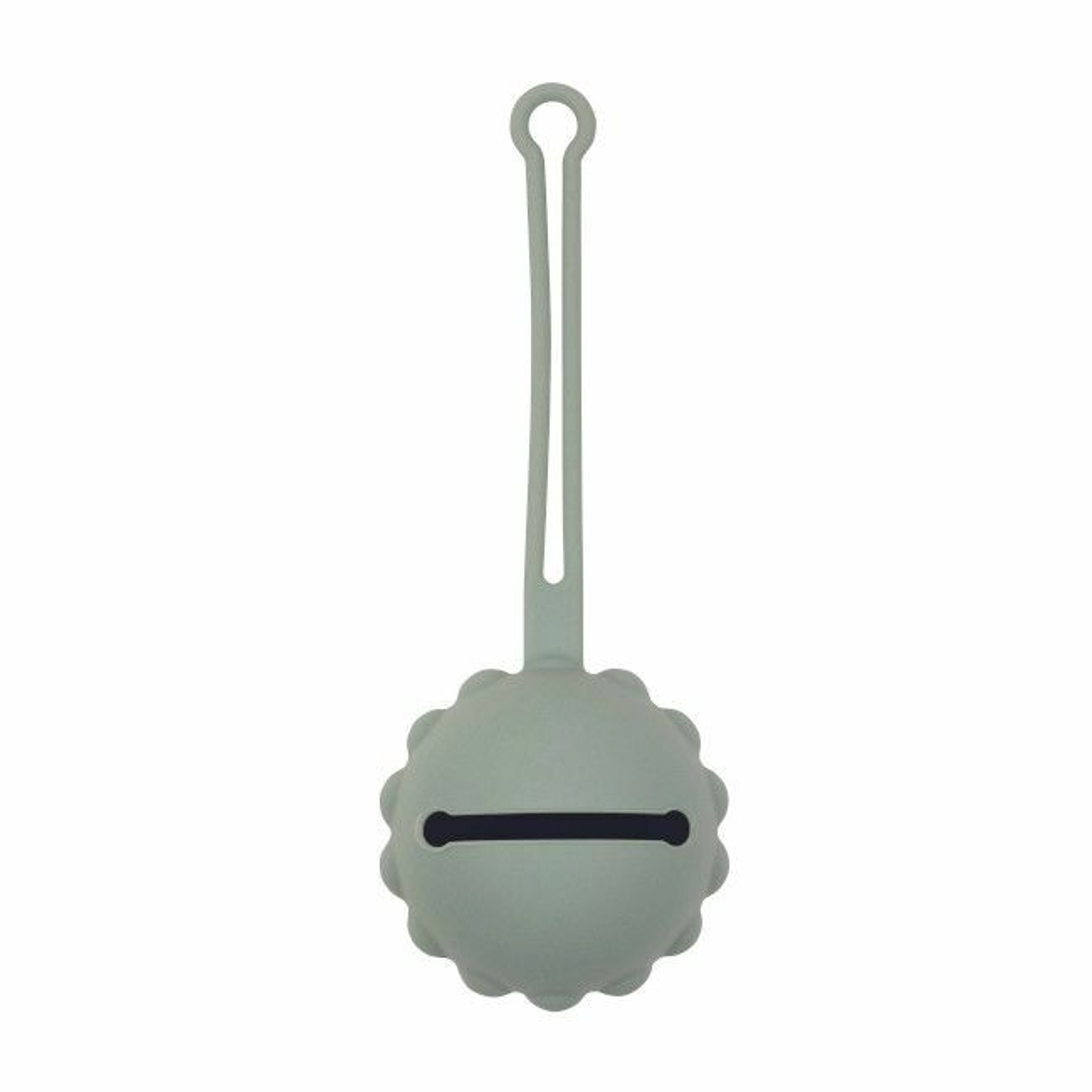 Nattou Silicone Soother Holder Sage Green 11876926