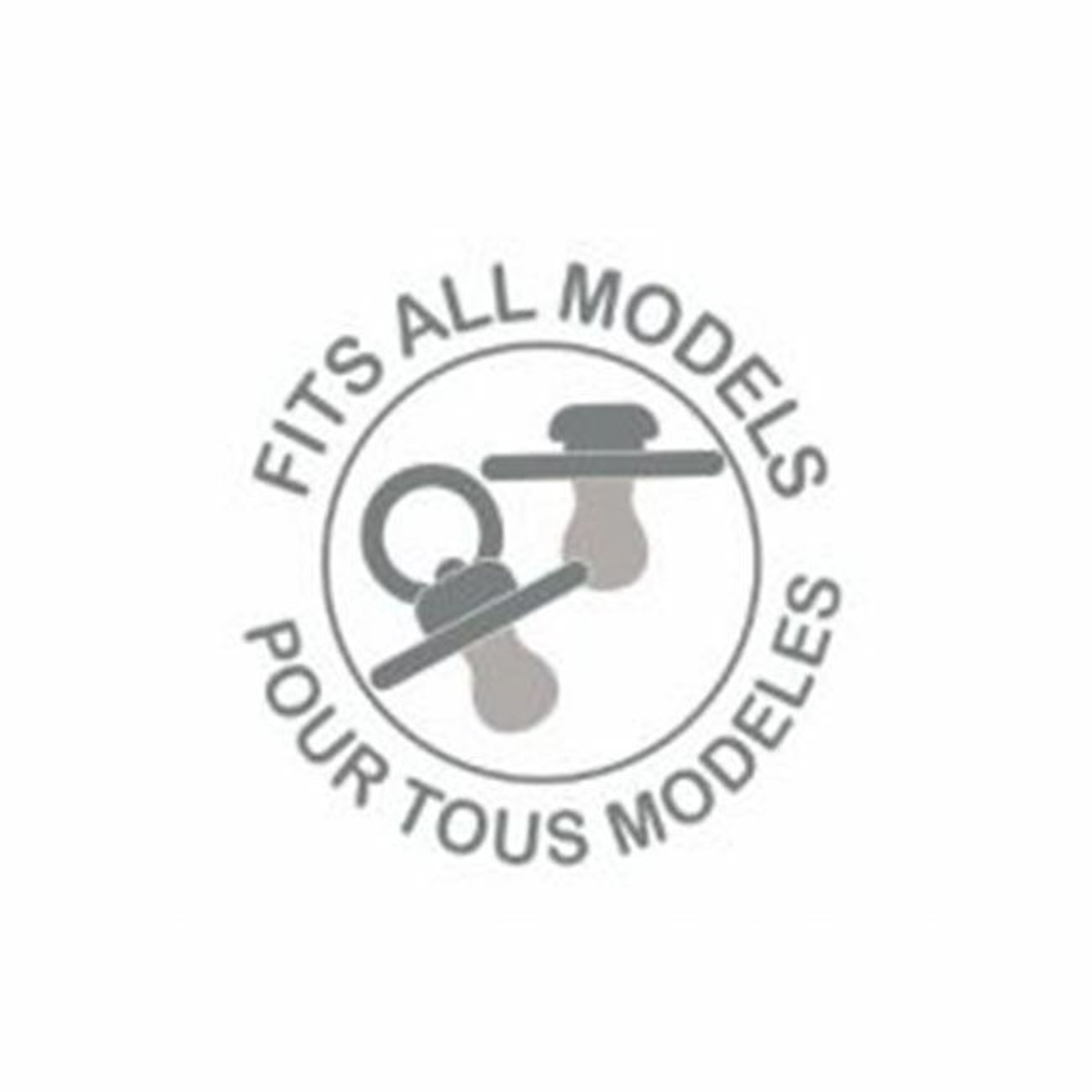 Nattou Prende-Chupeta Silicone Rosa/Branco/Bege 11877619