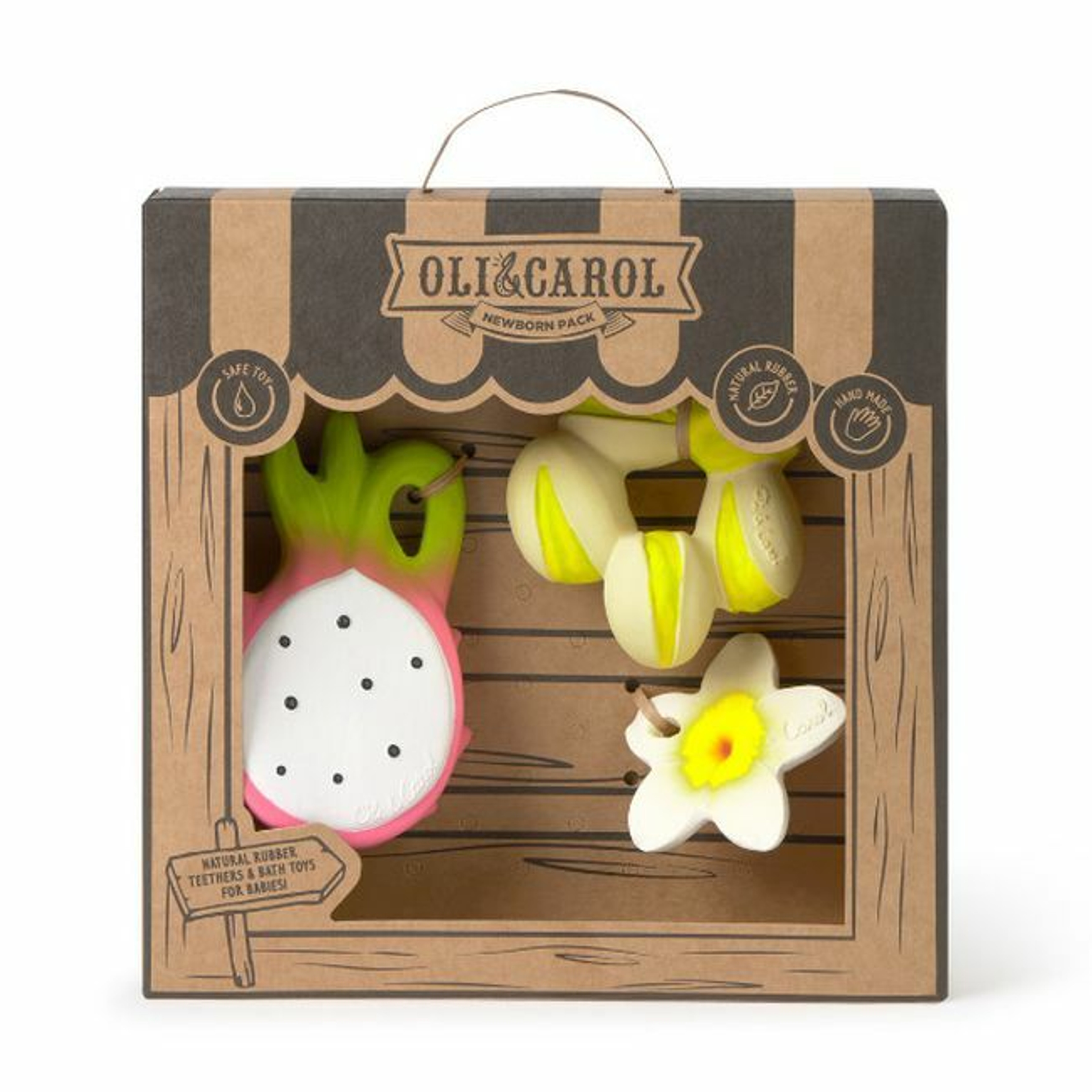Oli&Carol Conjunto de Recém-Nascido Pitaya PACK-NEWBORN-DRAGONFRUIT