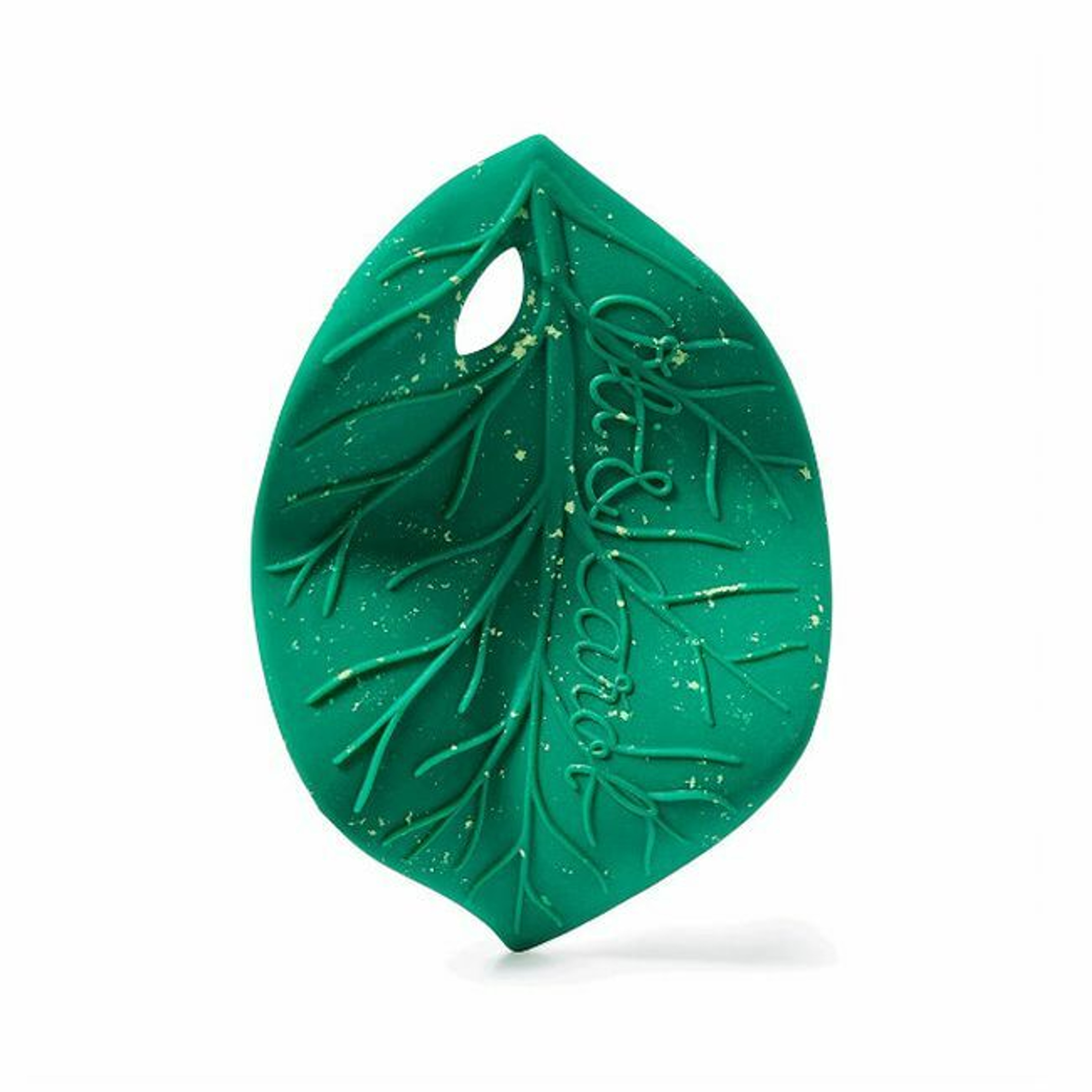 Oli&Carol Chlorophyll Leaf Teether L-CHLOROPHYLL-LEAF