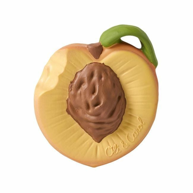 Oli&Carol Palm Peach Teether L-PEACH-UNIT